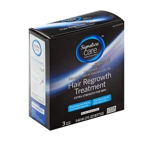 Signature Select/Care Hair Regrowth Treatment Extra Strength Minoxidil 5%